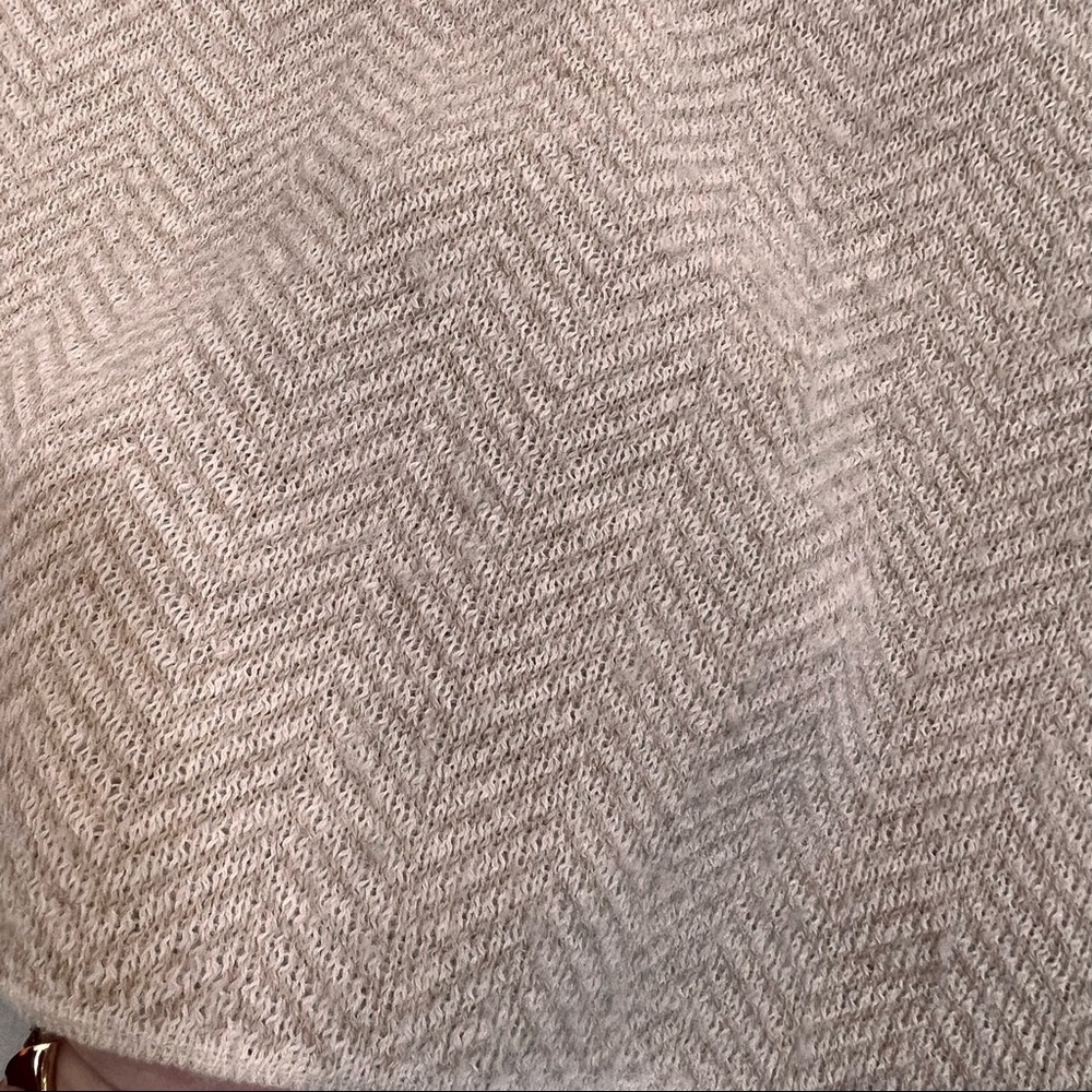 Alicia Adams Alpaca Cream and Tan Sweater - Picture 3 of 8
